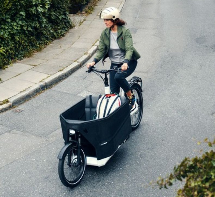 Riese & Müller Packster2 70 Automatic 1500Wh + Box met kinderkap + Drie Kinderzitjes + Offroad-kit + Slot glovebox