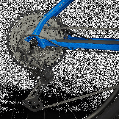 Trek X-Caliber 9 met Shimano SLX 12-speed cassette en XT derailleur