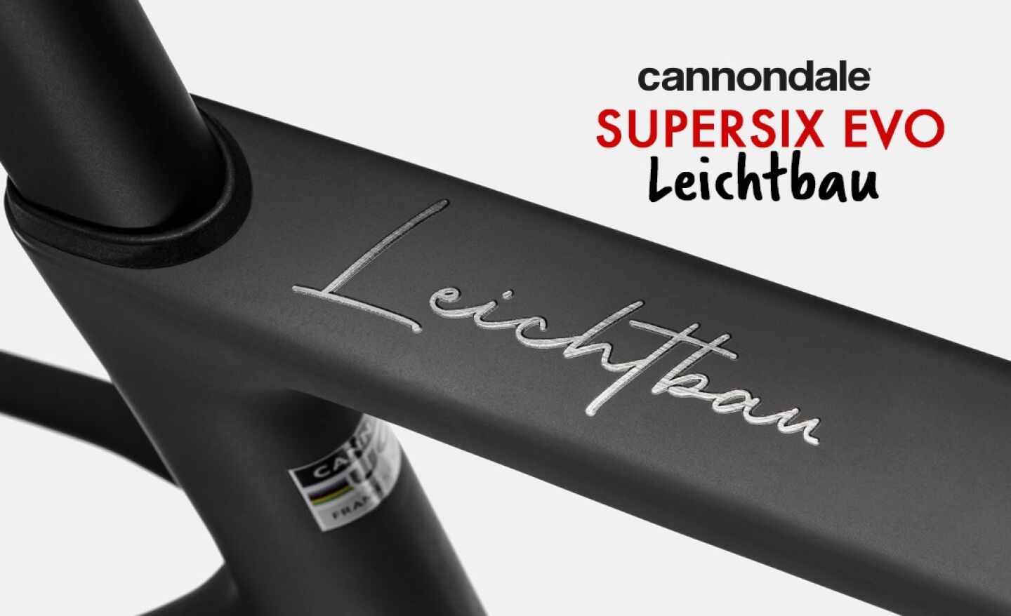 Cannondale SuperSix EVO Leichtbau | Limited Edition vederlicht frame om te vliegen