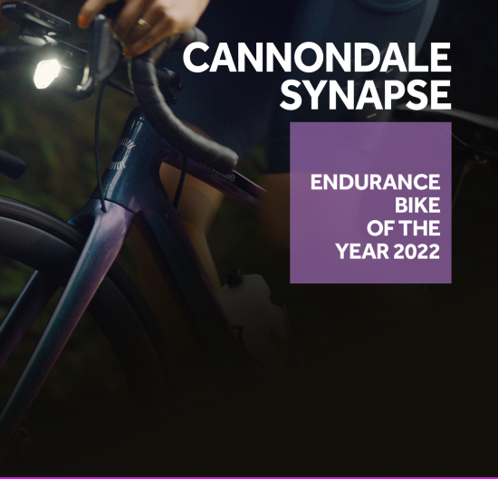 Cannondale Synapse Carbon LTD RLE uitgeroepen tot Endurance Bike of the Year 2022?>