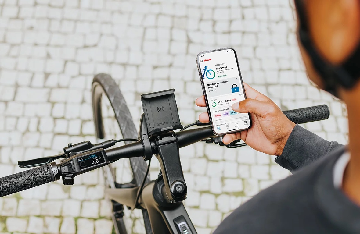 Bosch eBike Lock op eBike Flow app