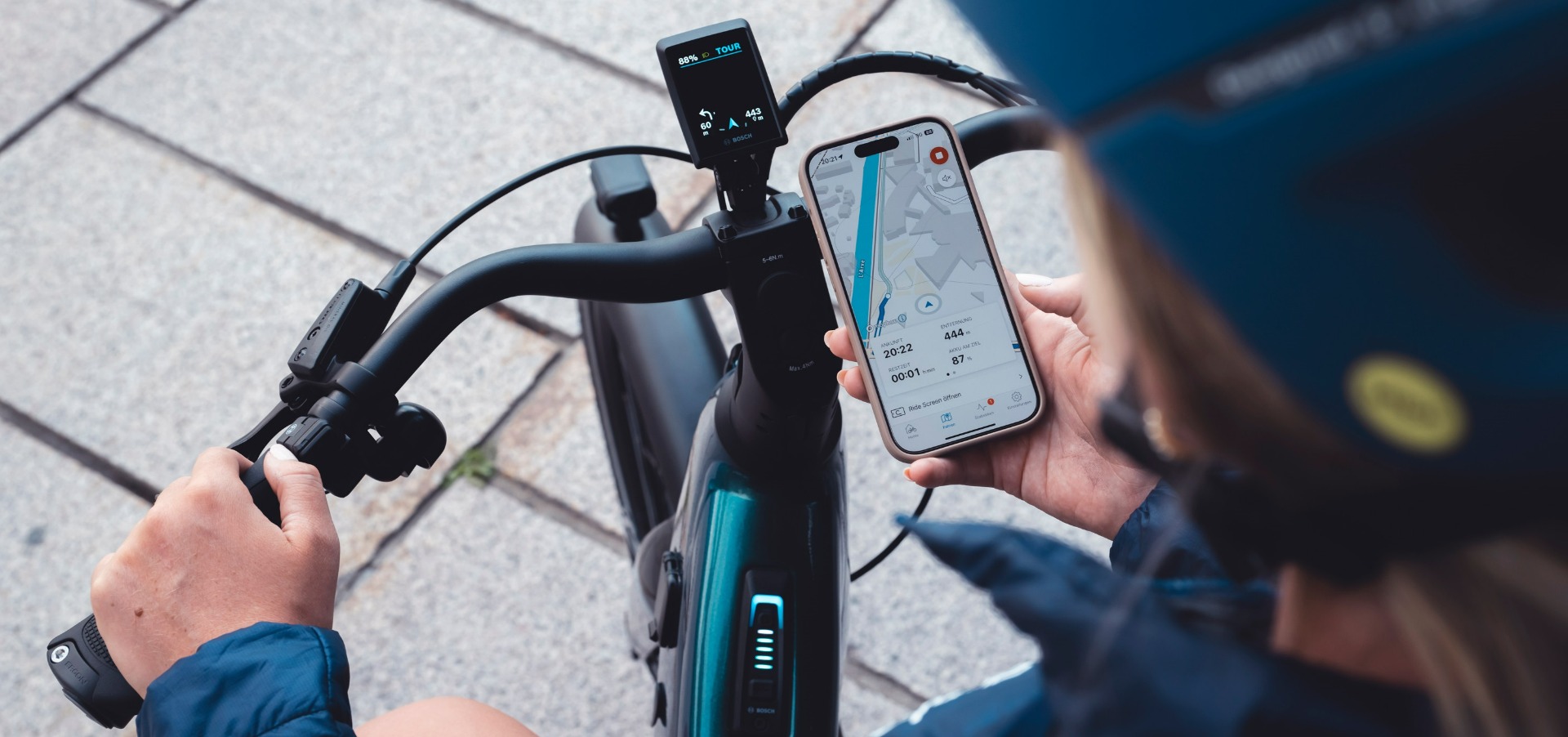 Cannondale Mavaro met display, bediening en eBike Flow app