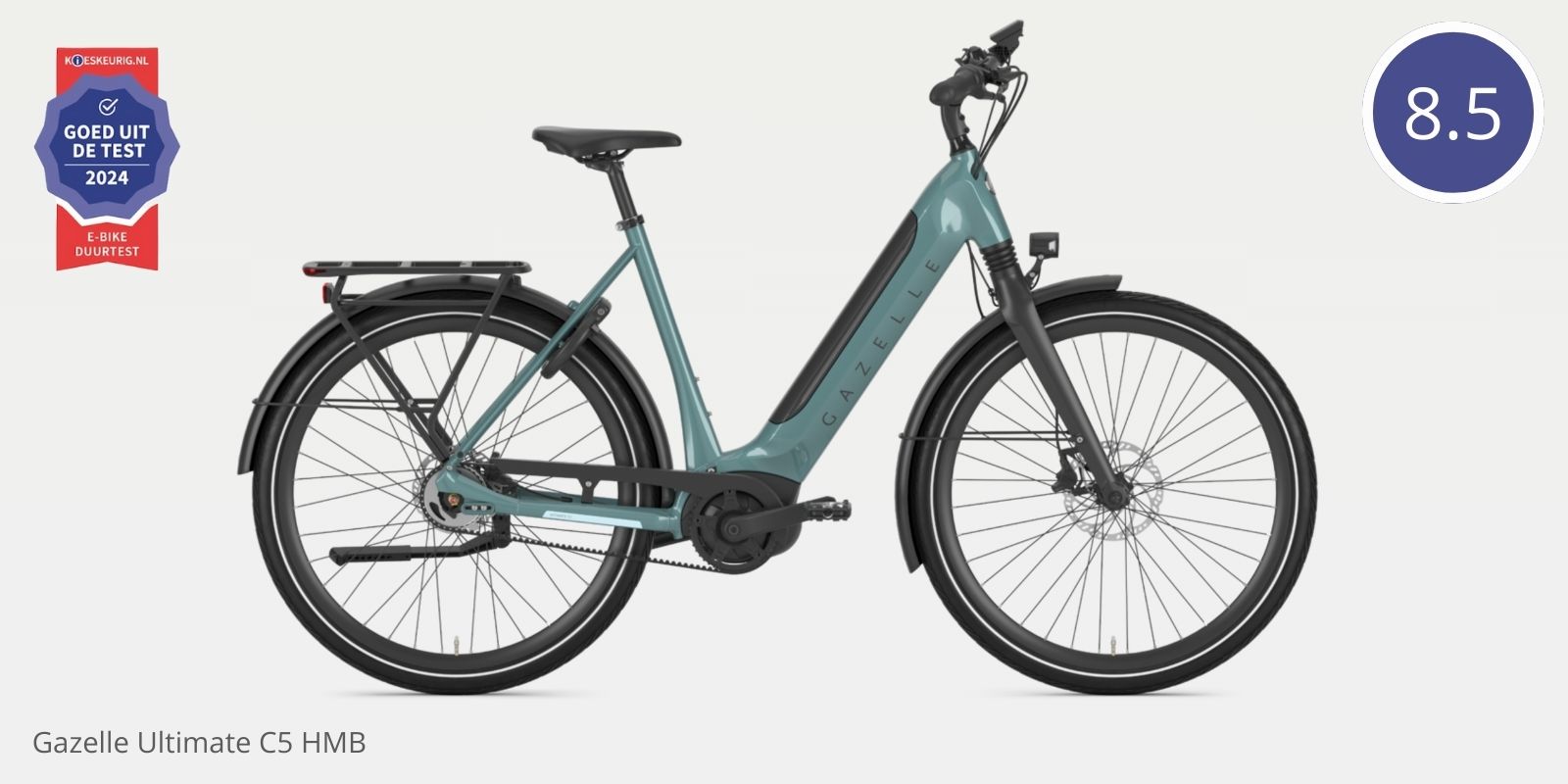 Gazelle Ultimate C5 HMB Goed uit de Test | Kieskeurig E-bike Duurtest 2024