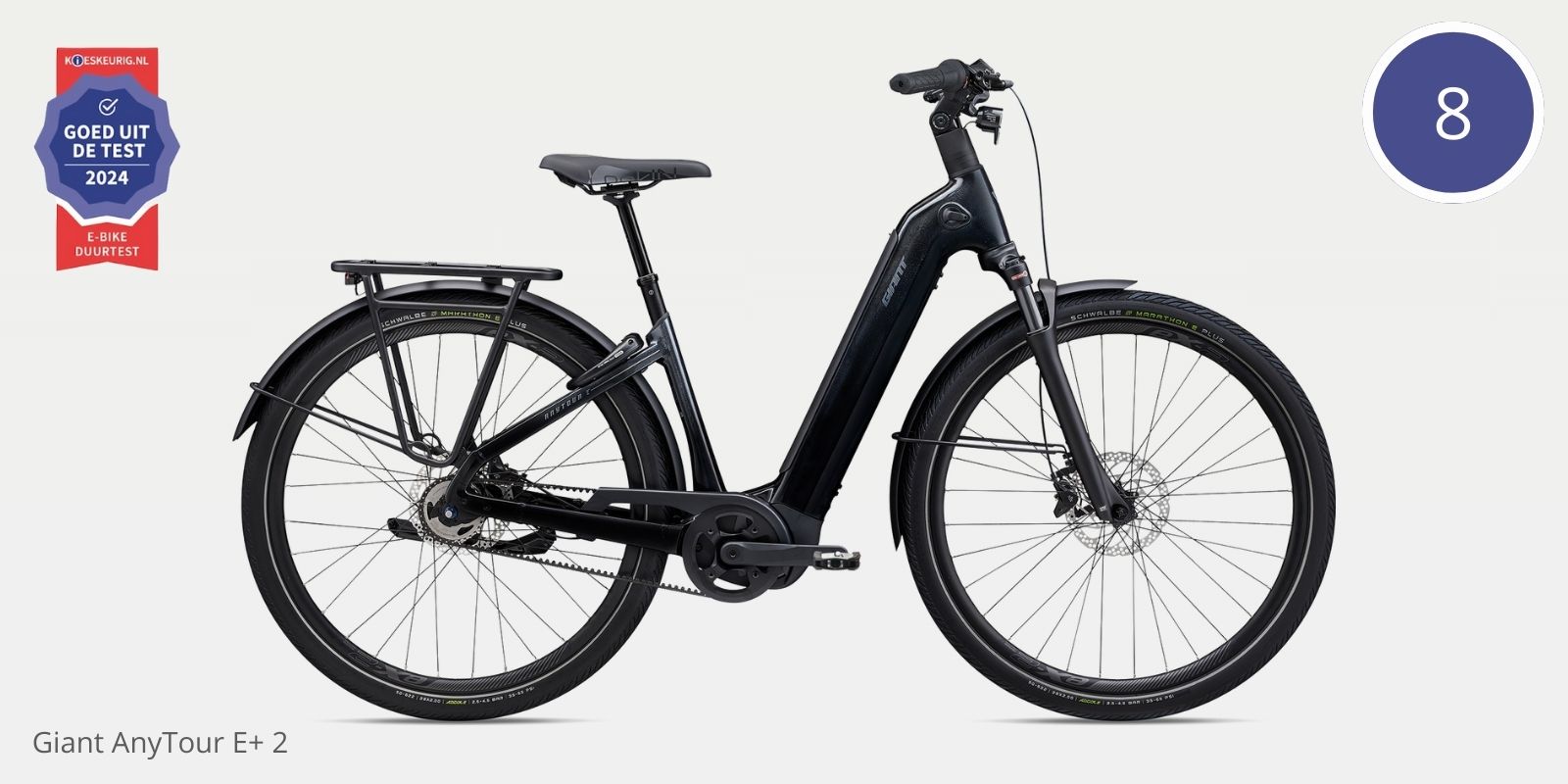 Giant AnyTour E+ 2 Goed uit de Test | Kieskeurig E-bike Duurtest 2024