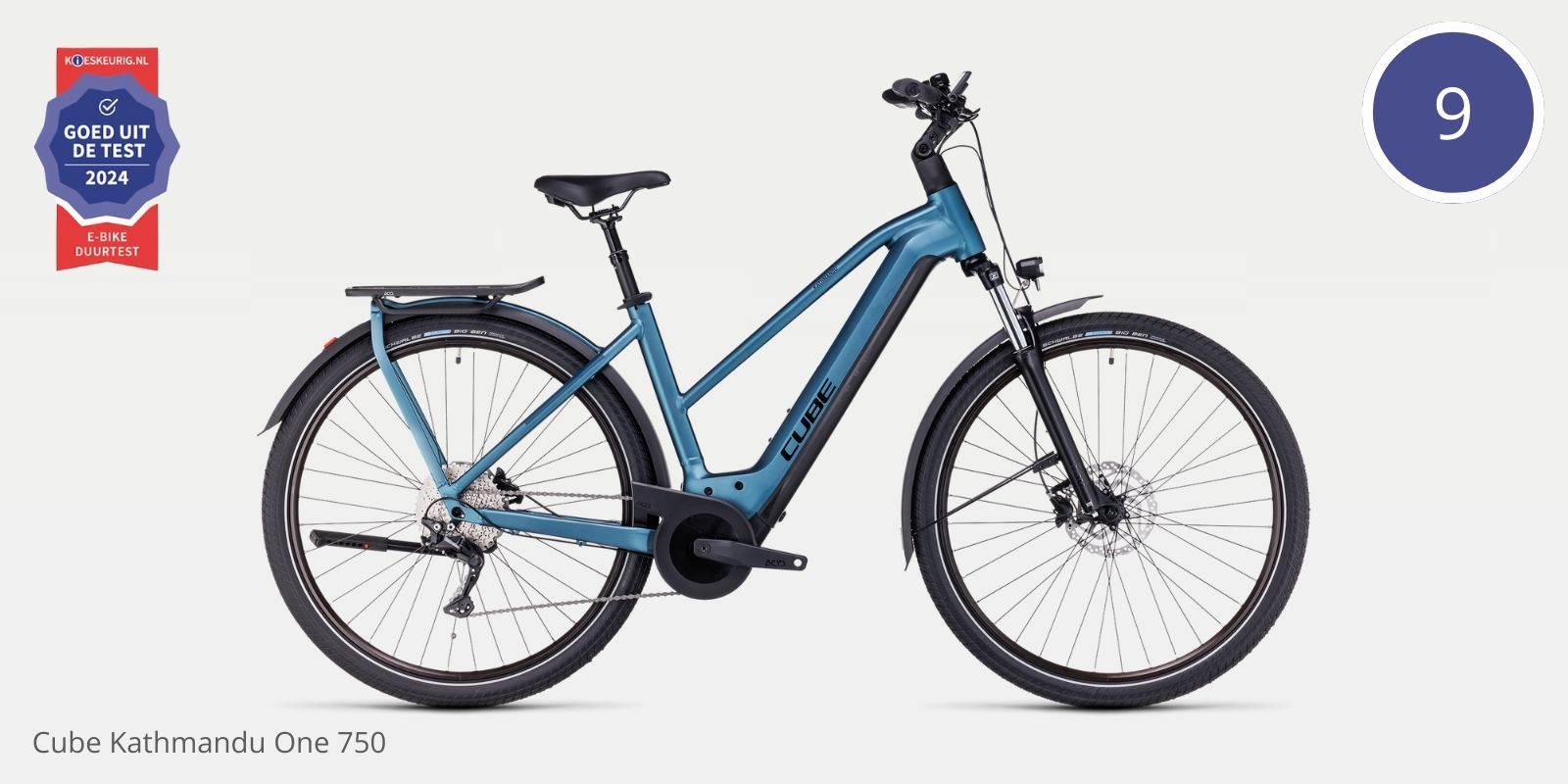 Cube Kathmandu Hybrid One 750 Goed uit de Test | Kieskeurig E-bike Duurtest 2024